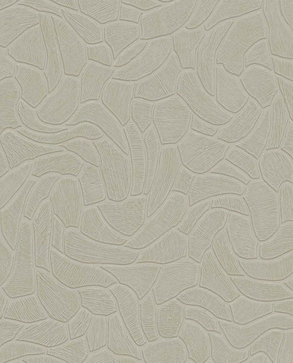 Geometrická vliesová tapeta na zeď, béžovo-zelená, kámen, 363218, Calm Crafted, Eijffinger