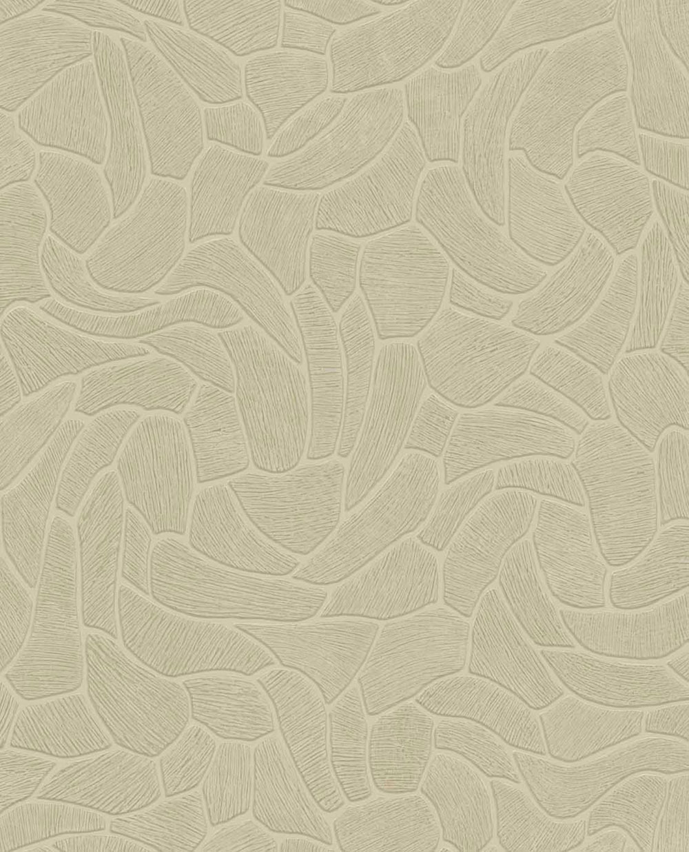 Geometrická vliesová tapeta na zeď, béžovo-žlutá, imitace rohože, 363219, Calm Crafted, Eijffinger