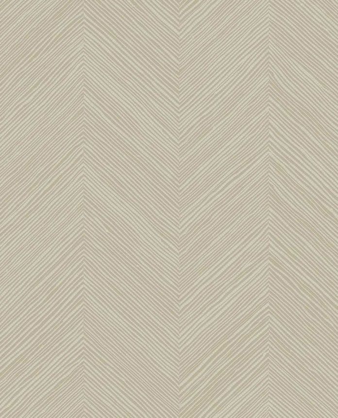 Geometrická vliesová tapeta na zeď, šedo-béžová, imitace rohože, 363232, Calm Crafted, Eijffinger