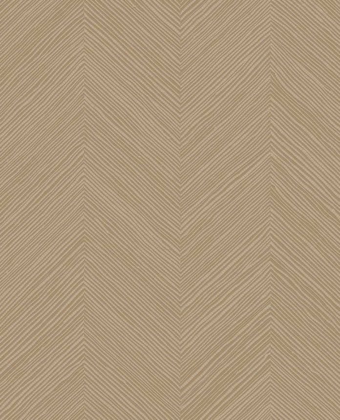 Geometrická vliesová tapeta na zeď, růžovo-hnědá, imitace rohože, 363238, Calm Crafted, Eijffinger