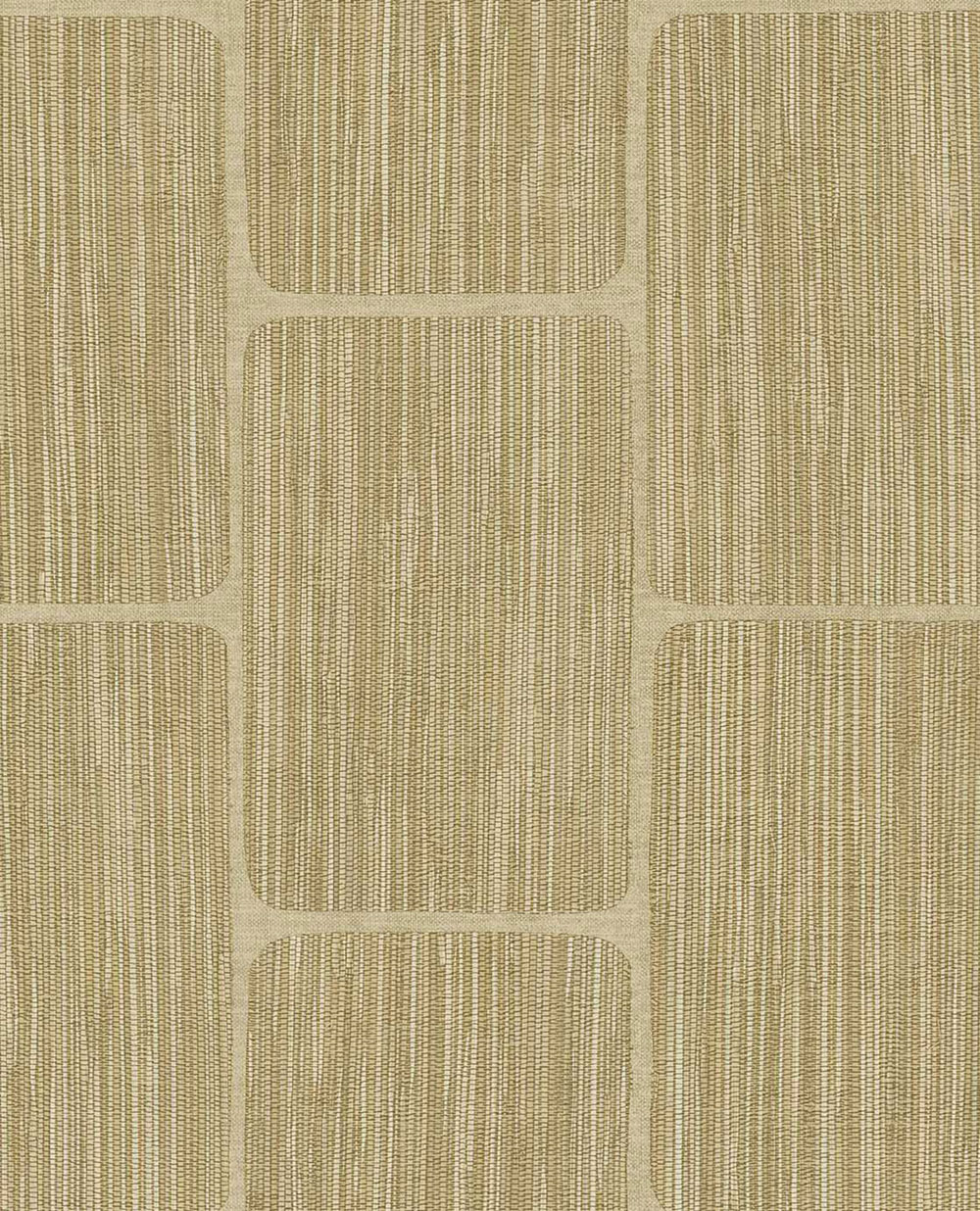Geometrická vliesová tapeta na zeď, písková žlutá, 363251, Calm Crafted, Eijffinger