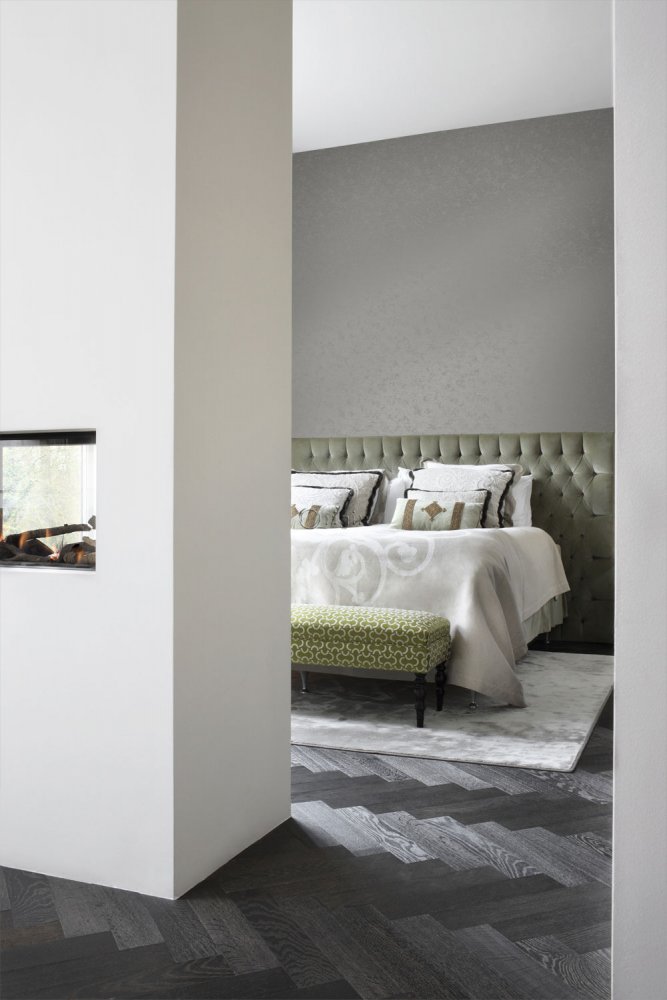 Vliesová tapeta hnědá s jemným metalickým leskem 345945, Matières - Metal, Origin