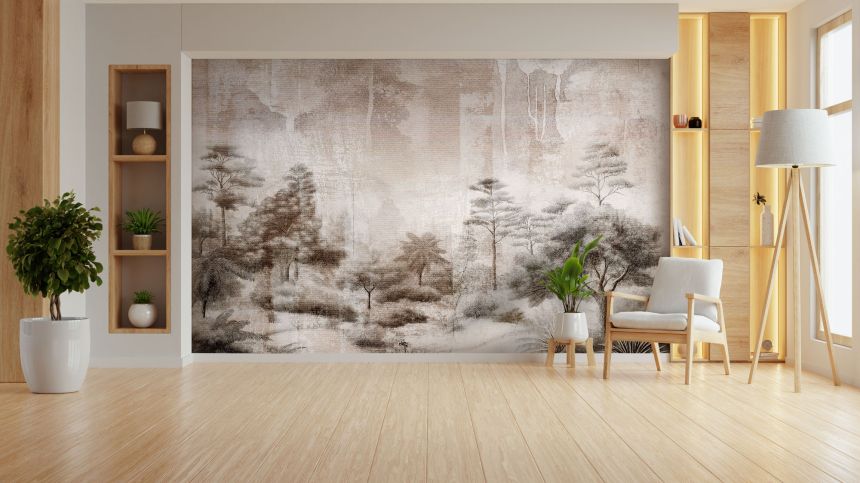 Fototapety na míru, Malba, les, stromy, 10254, Vavex