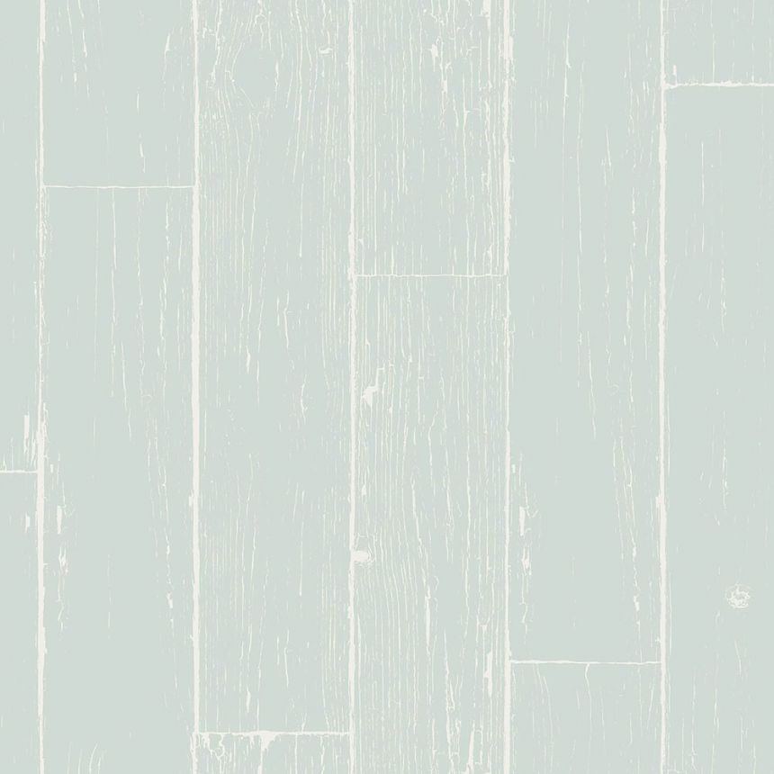 Šedomodrá vliesová tapeta na zeď, imitace dřeva, palubek 347540, Matières - Wood, Origin