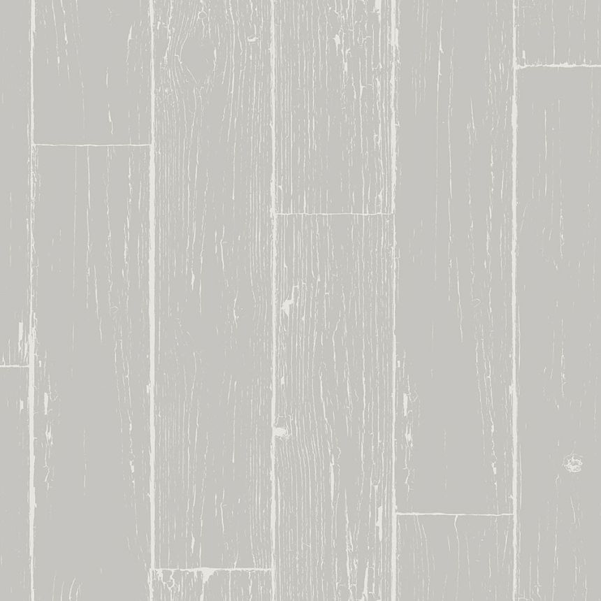 Vliesová tapeta na zeď šedá, imitace dřeva, palubek 347539, Matières - Wood, Origin