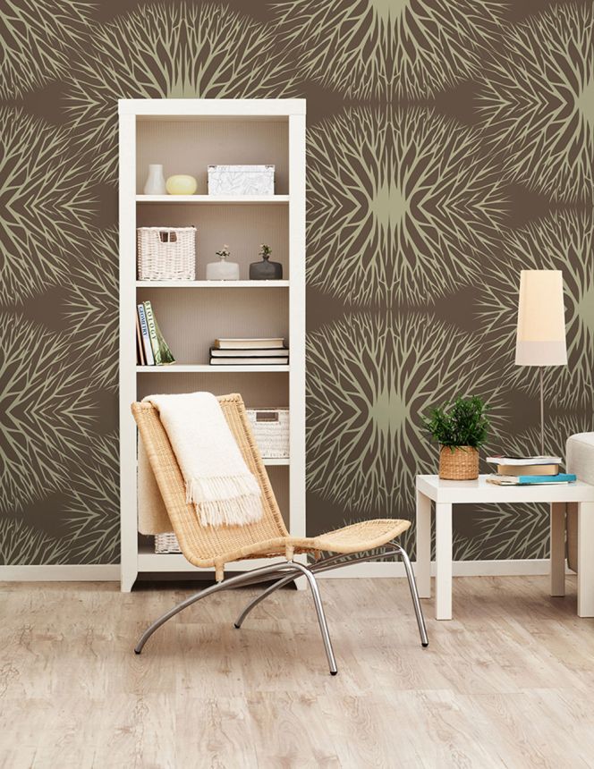 VÝPRODEJ Vliesové tapety s geometrickým vzorem T s 8180004, Floral Kingdom, Vavex
