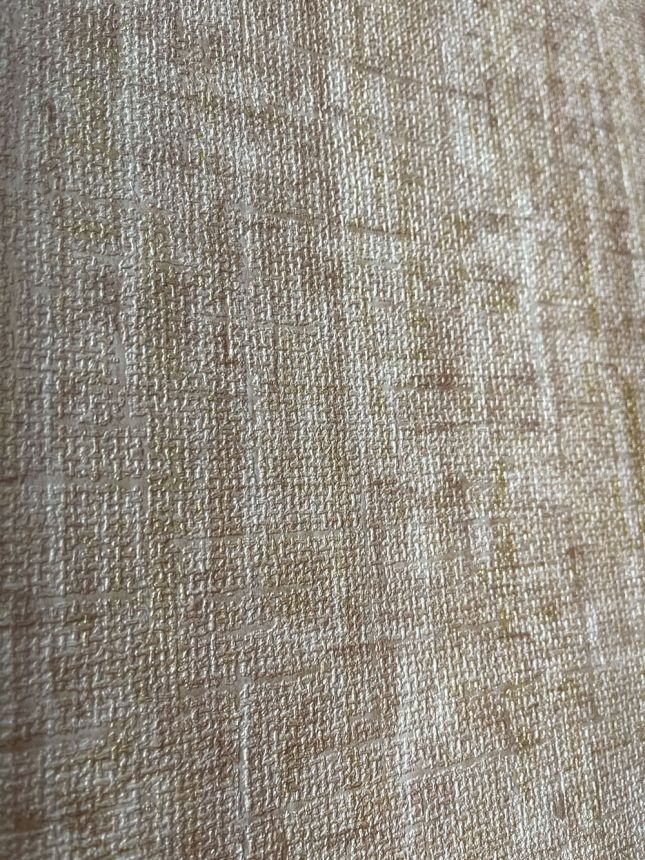Vliesová tapeta na zeď, oranžovo-růžová, imitace hrubé látky, RE521026, Renaissance, Design Id