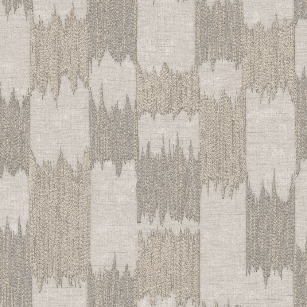 Abstraktní vliesová tapeta na zeď, šedo-béžová, šedá, pruhy, RE521033, Renaissance, Design Id