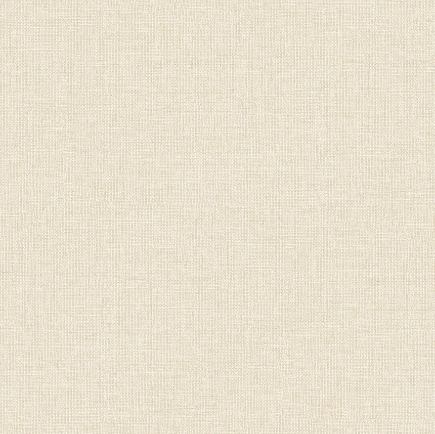 Vliesová tapeta na zeď, béžová, žluto-bílá, imitace žíhané látky, RE521042, Renaissance, Design Id