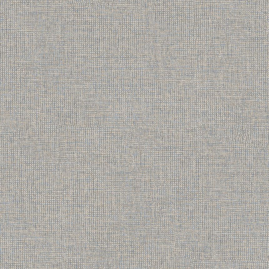 Vliesová tapeta na zeď, šedá, bledě modrá, imitace žíhané látky, RE521044, Renaissance, Design Id