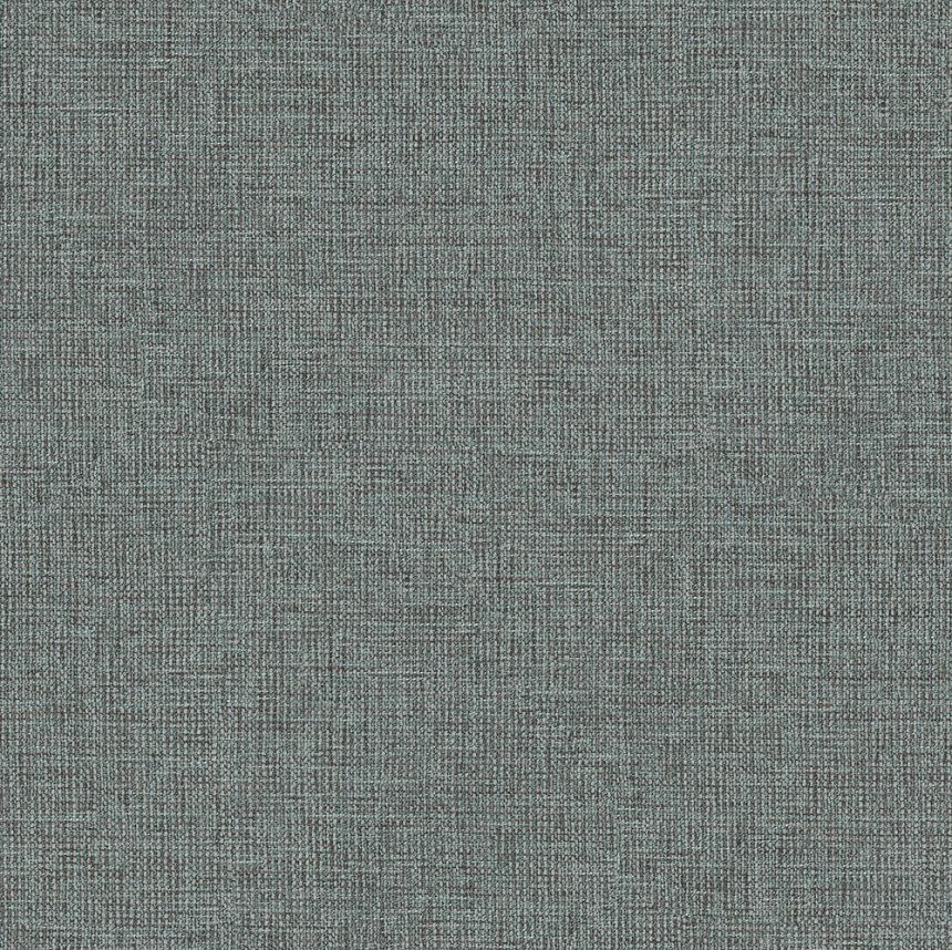 Vliesová tapeta na zeď, modrá, šedá, imitace žíhané látky, RE521046, Renaissance, Design Id