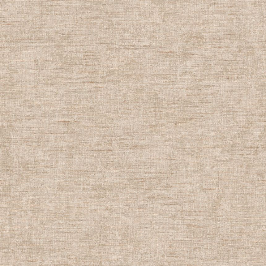 Hnědo-béžová vliesová tapeta na zeď, imitace látky, RE521063, Renaissance, Design Id