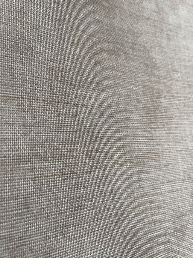 Hnědo-béžová vliesová tapeta na zeď, imitace látky, RE521063, Renaissance, Design Id