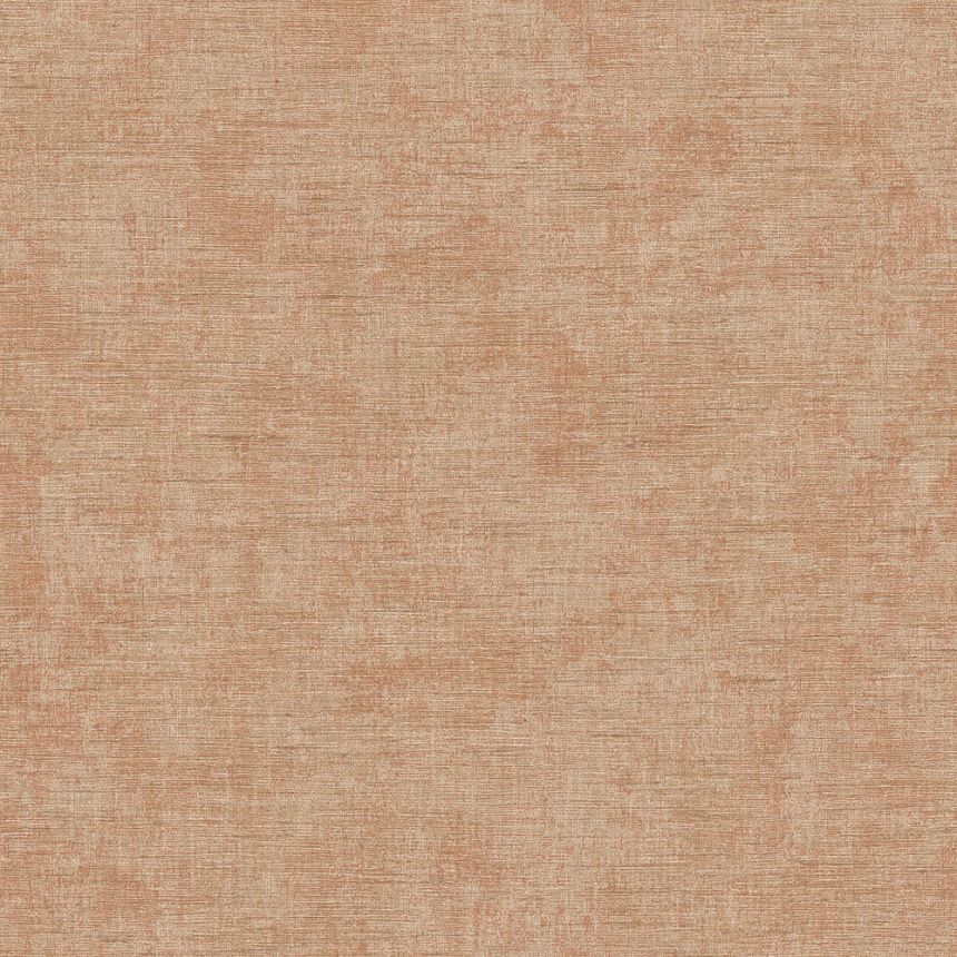 Hnědá vliesová tapeta na zeď, imitace látky, RE521064, Renaissance, Design Id