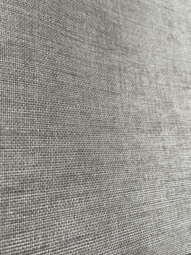 Taupe (šedo-béžová) vliesová tapeta na zeď, imitace látky, RE521065, Renaissance, Design Id