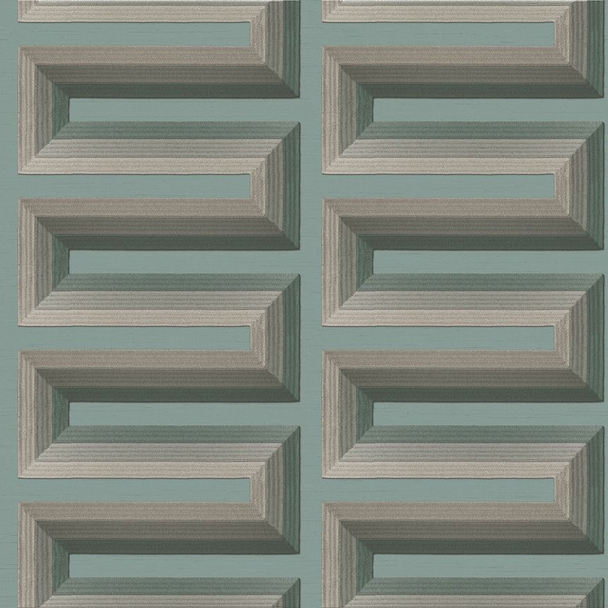 Tyrkysová 3D vliesová tapeta na zeď, RE521075, Renaissance, Design Id