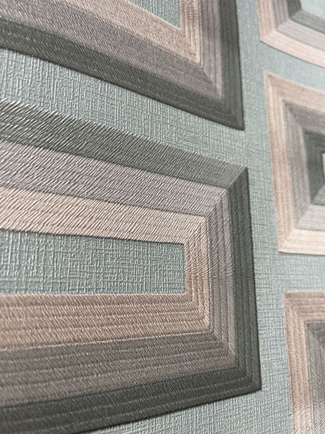 Tyrkysová 3D vliesová tapeta na zeď, RE521075, Renaissance, Design Id