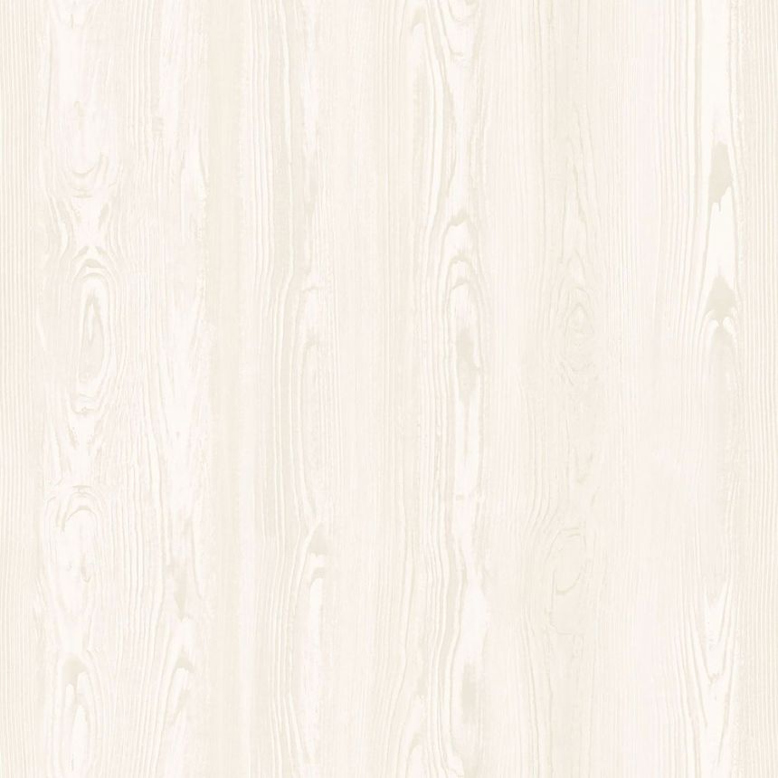 Šedokrémová vliesová tapeta Dřevo, imitace dřeva 347521, Matières - Wood, Origin