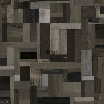 Vliesová tapeta Dřevo, imitace dřevěného obložení 337222, Matières - Wood, Origin