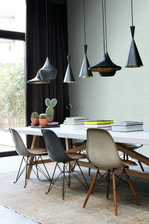 Vliesová tapeta, imitace zelenokrémového kamenného obkladu 347577, Matières - Stone, Origin