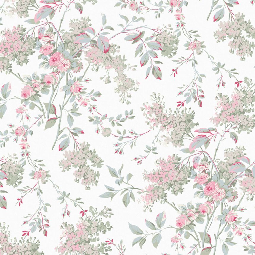 Vliesová tapeta na zeď, květiny, 125125, Shabby Chic, Rachel Ashwell  ROZBALENO