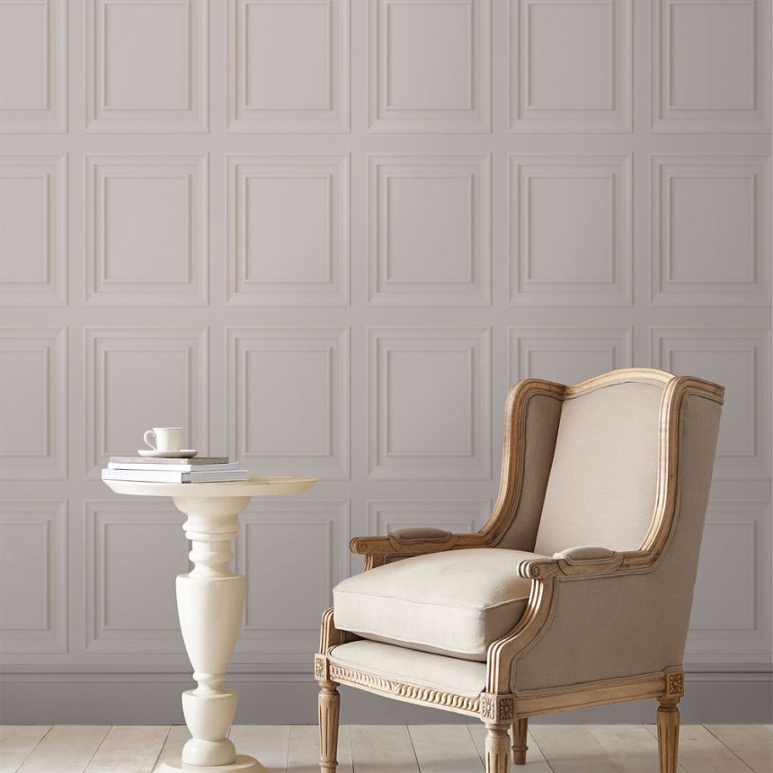 Vliesová tapeta na zeď , šedá, obložení, 115256, Laura Ashley Signature    ROZBALENO