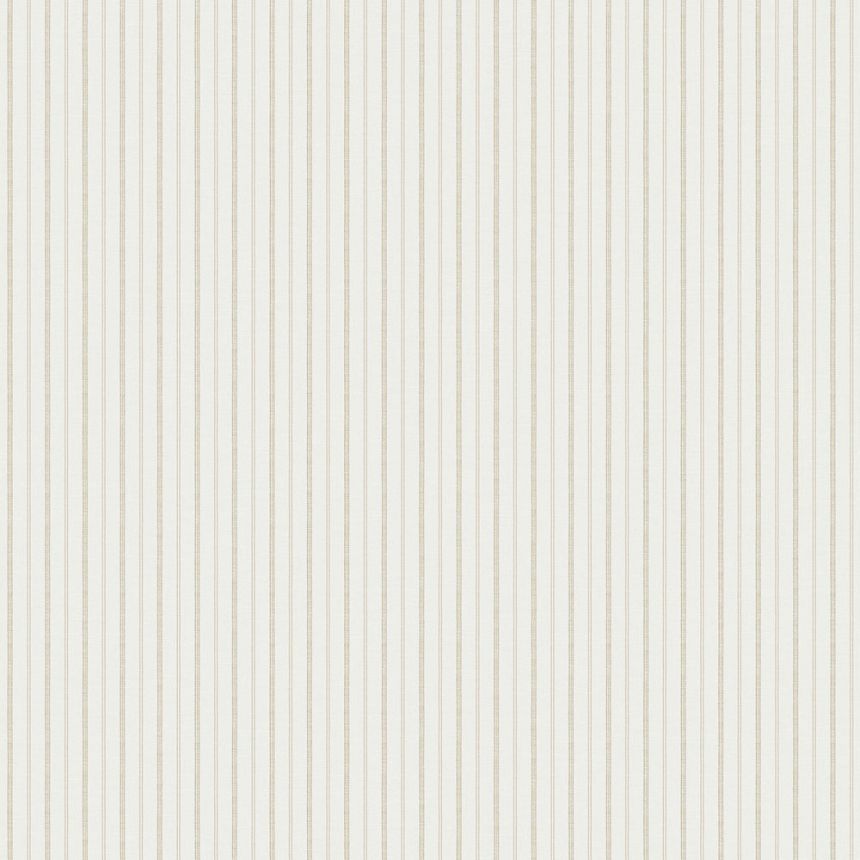 Vliesová tapeta na zeď, béžová, pruhy, 9818-2, Essential Stripes, Ichwallcoverings   ROZBALENO