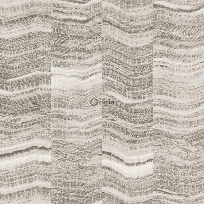 Vliesová tapeta, vzor šedý mramorový obklad 337246, Matières - Stone, Origin