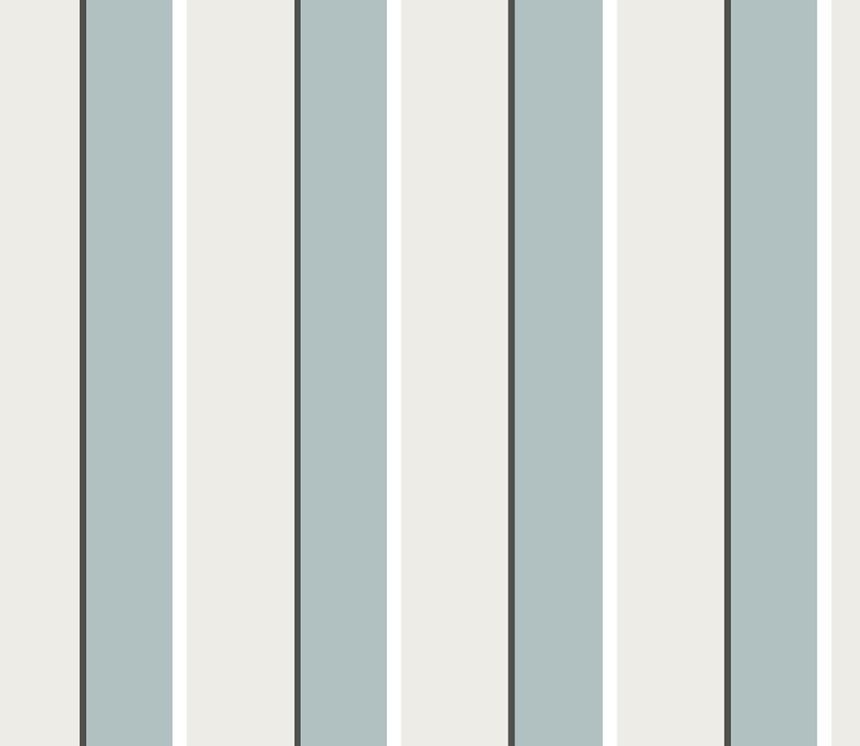 Modro-krémová vliesová tapeta s pruhy, 6508-1, Batabasta, Ichwallcoverings   ROZBALENO