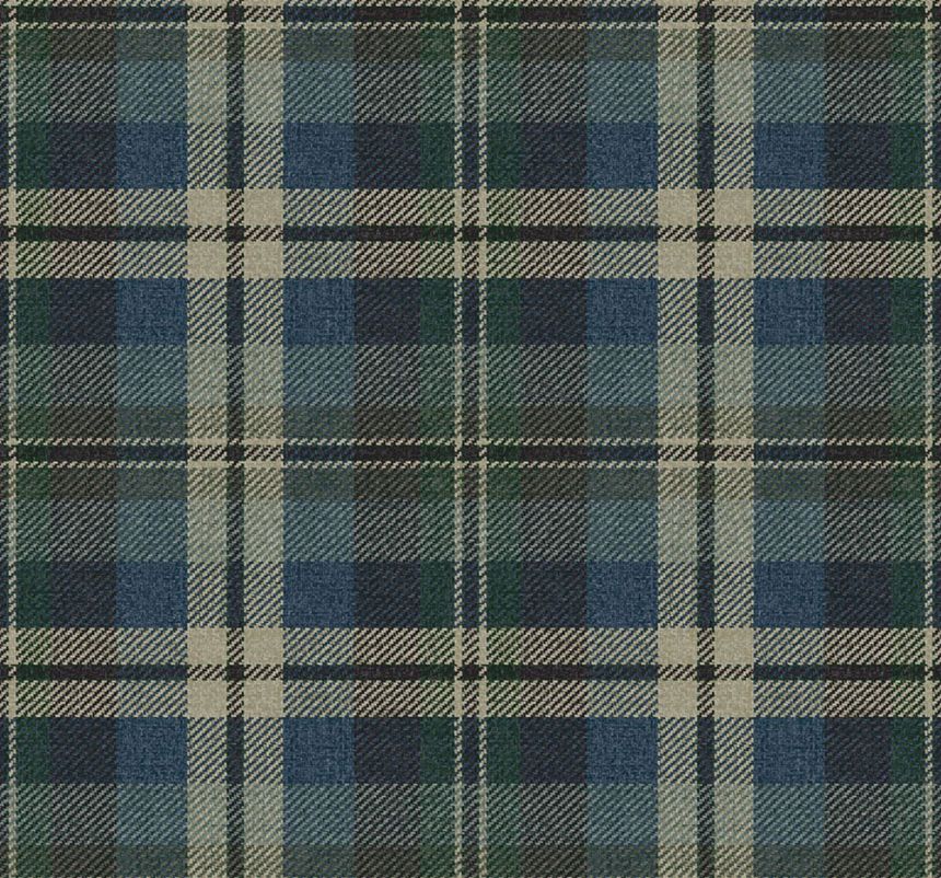 Tapeta Dundee, modrá, hnědá, CA10102, Carl Robinson Edition 24 The Highlands