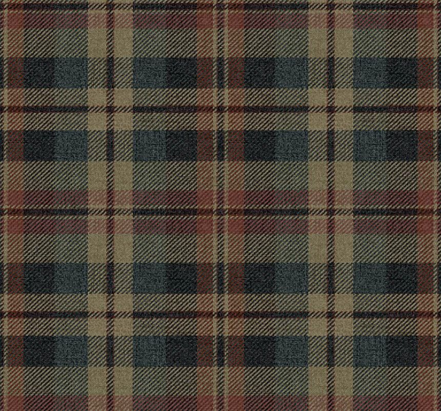 Tapeta Dundee, modrá, béžová, CA10111, Carl Robinson Edition 24 The Highlands