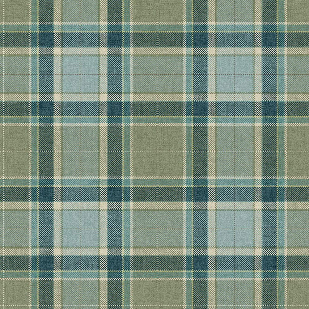 Tapeta Stirling, modrá, zelená, CA10402, Carl Robinson Edition 24 The Highlands