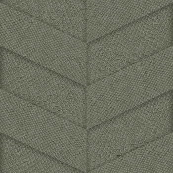 Vliesová tapeta na zeď zelená, parketový vzor kůže 347792, Luxury Skins, Origin