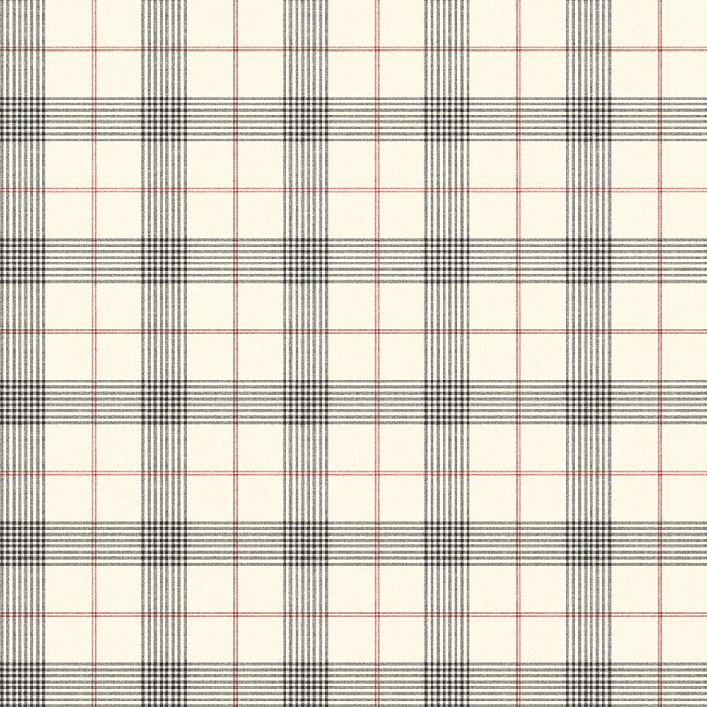 Tapeta Torridon, černá, červená, CA11011, Carl Robinson Edition 24 The Highlands