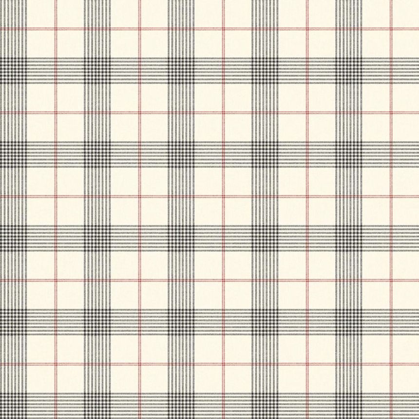 Tapeta Torridon, černá, červená, CA11011, Carl Robinson Edition 24 The Highlands