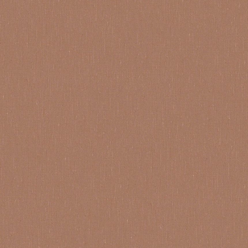 Vliesová tapeta na zeď, červeno-hnědá, Imitace látky, 4345, Linen, Borastapeter