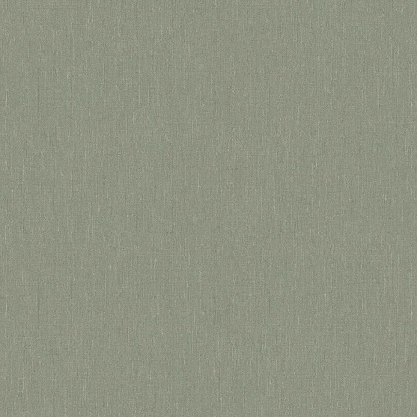 Vliesová tapeta na zeď, tmavě šedo-zelená, Imitace látky, 4350, Linen, Borastapeter