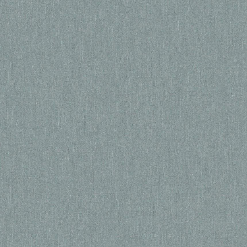Vliesová tapeta na zeď, zeleno-modrá (petrolejová), Imitace látky, 4352, Linen, Borastapeter