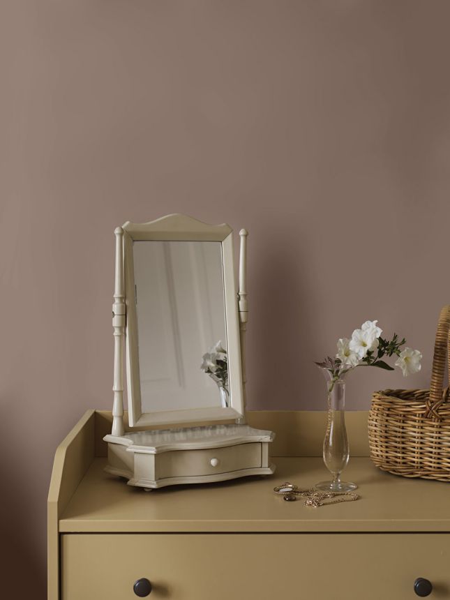 Vliesová tapeta na zeď, starorůžová, 7567, Pigment, Borastapeter
