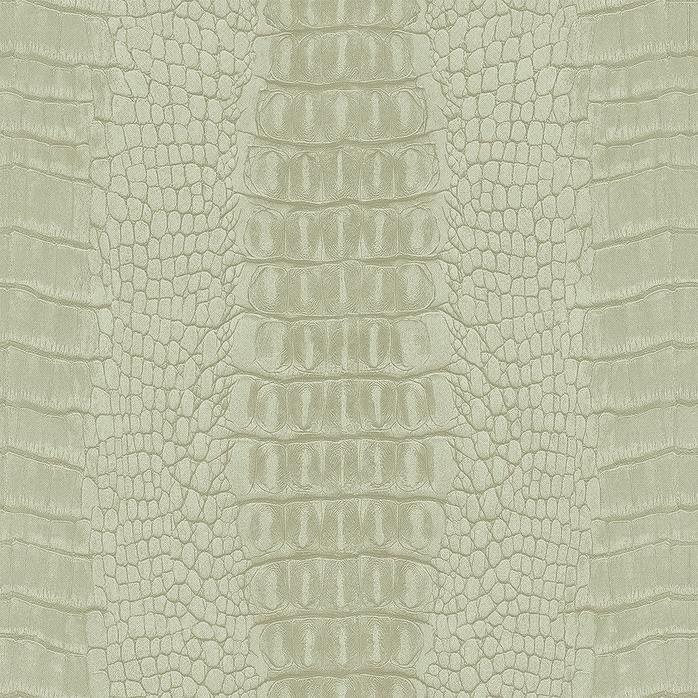 Béžová vliesová tapeta, imitace krokodýlí kůže 347771, Luxury Skins, Origin