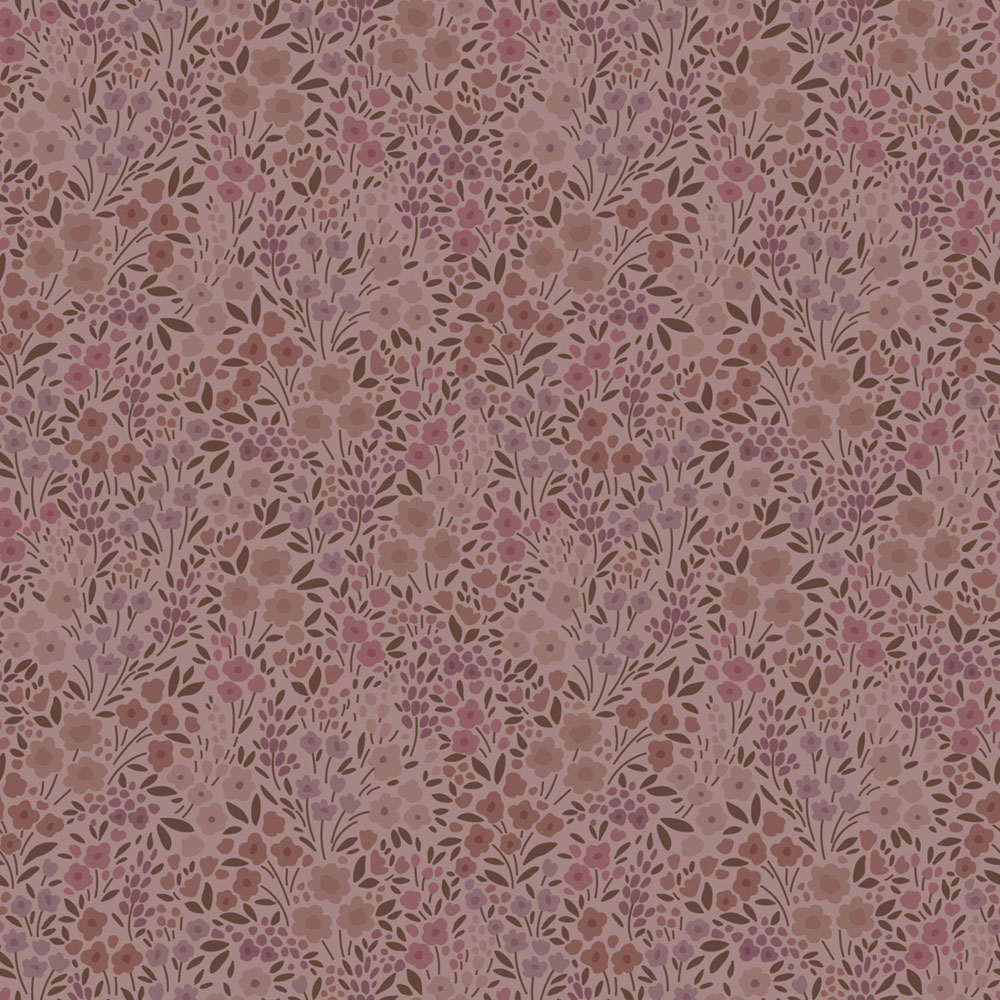 Květinová tapeta, růžová, 131129, Floral Fever, Esta Home