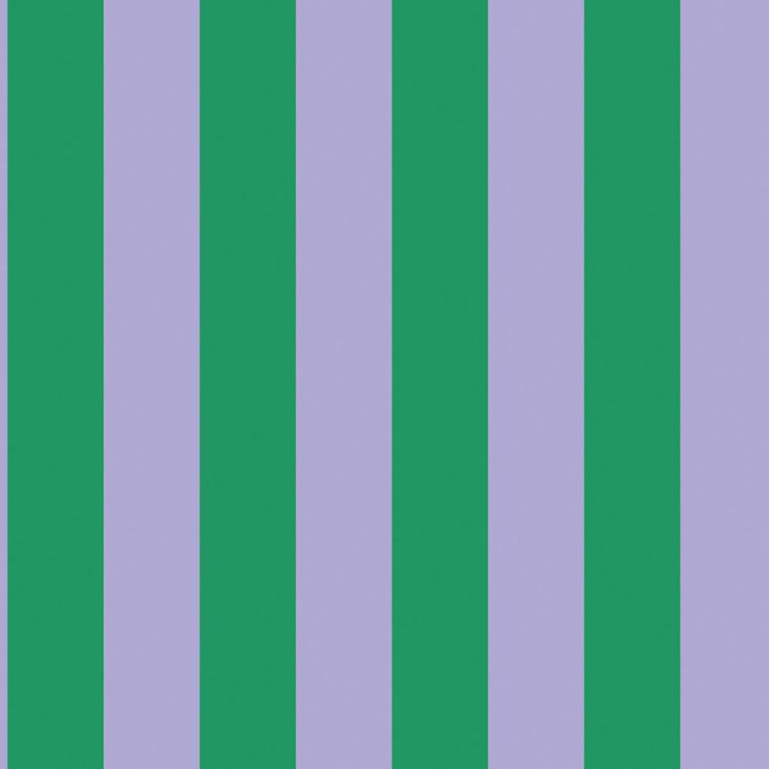 Tapeta s pruhy, zelená, fialová, 139908, Color Pop, Esta Home