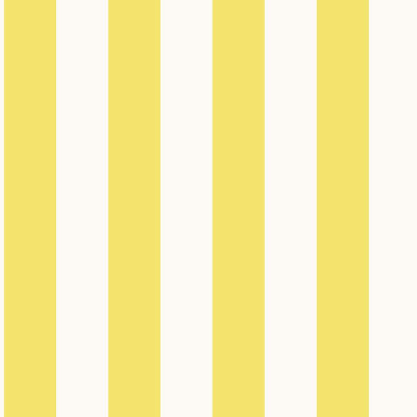Tapeta s pruhy, žlutá, bílá, 139911, Color Pop, Esta Home