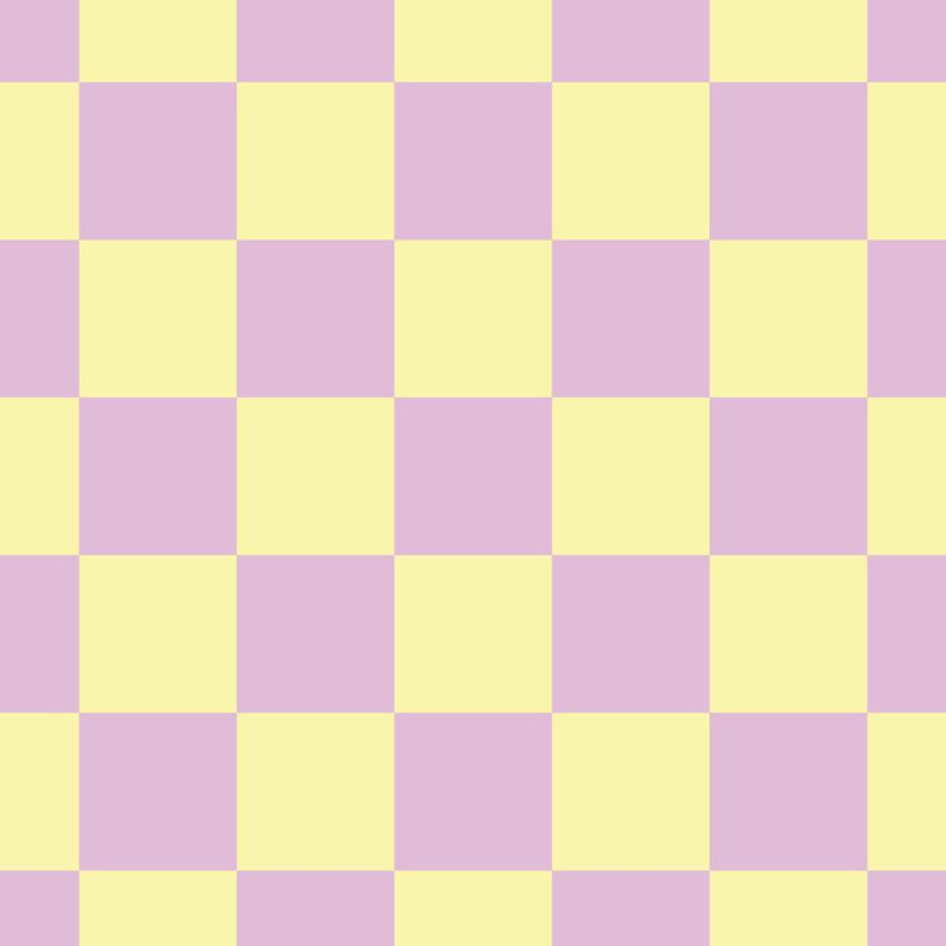 Tapeta se šachovnicovým vzorem, žlutá, růžová, 131134, Color Pop, Esta Home