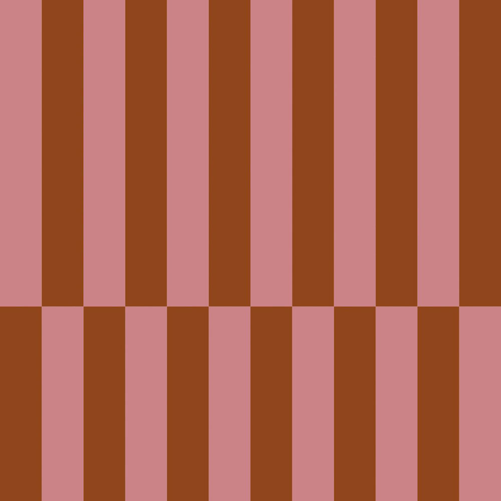 Tapeta s pruhy, červeno-hnědá, růžová, 131427, Color Pop, Esta Home