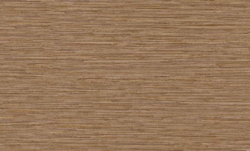 Tapeta imitující žíhanou látku, hnědá, DR1204, Drop, Grandeco