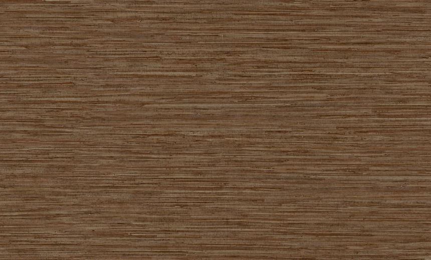 Tapeta imitující žíhanou látku, tmavě hnědá, DR1206, Drop, Grandeco
