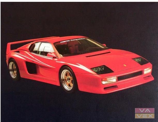 Plakát 8758, Ferrari, rozměr 24 x 30 cm