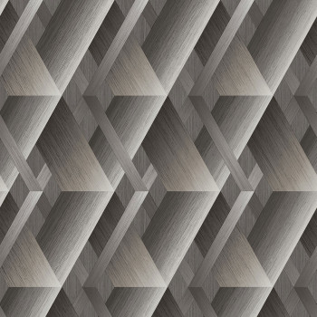 Vliesová geometrická 3D tapeta na zeď, imitace dřeva WL2601, Wanderlust, Grandeco
