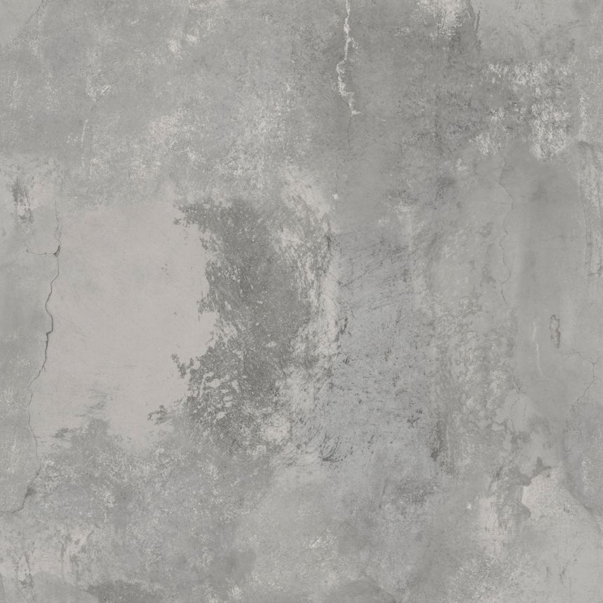 Šedá vliesová tapeta na zeď, imitace betonu WL1201, Wanderlust, Grandeco